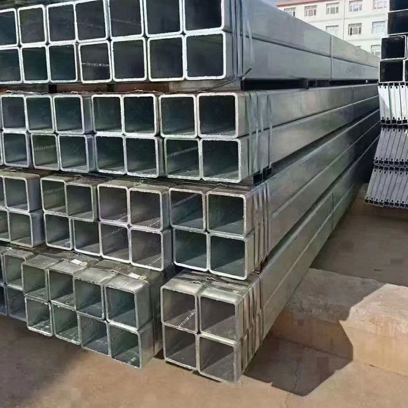 Tubos cuadrados y rectangulares galvanizados en caliente