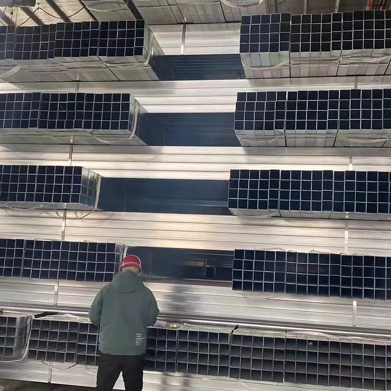 Tubo cuadrado galvanizado de pequeño diámetro